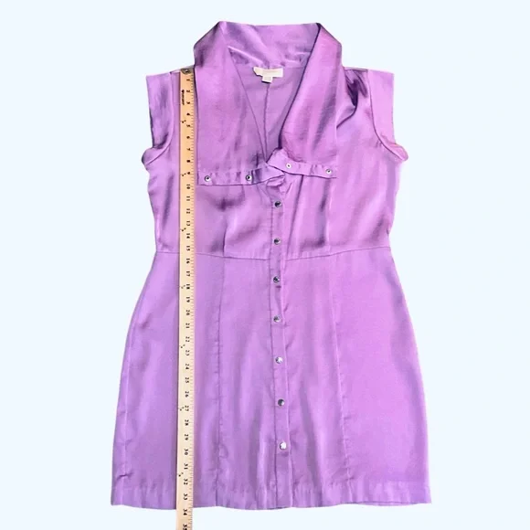 Michael Kors Lavender Mini Dress - Picture 9 of 14